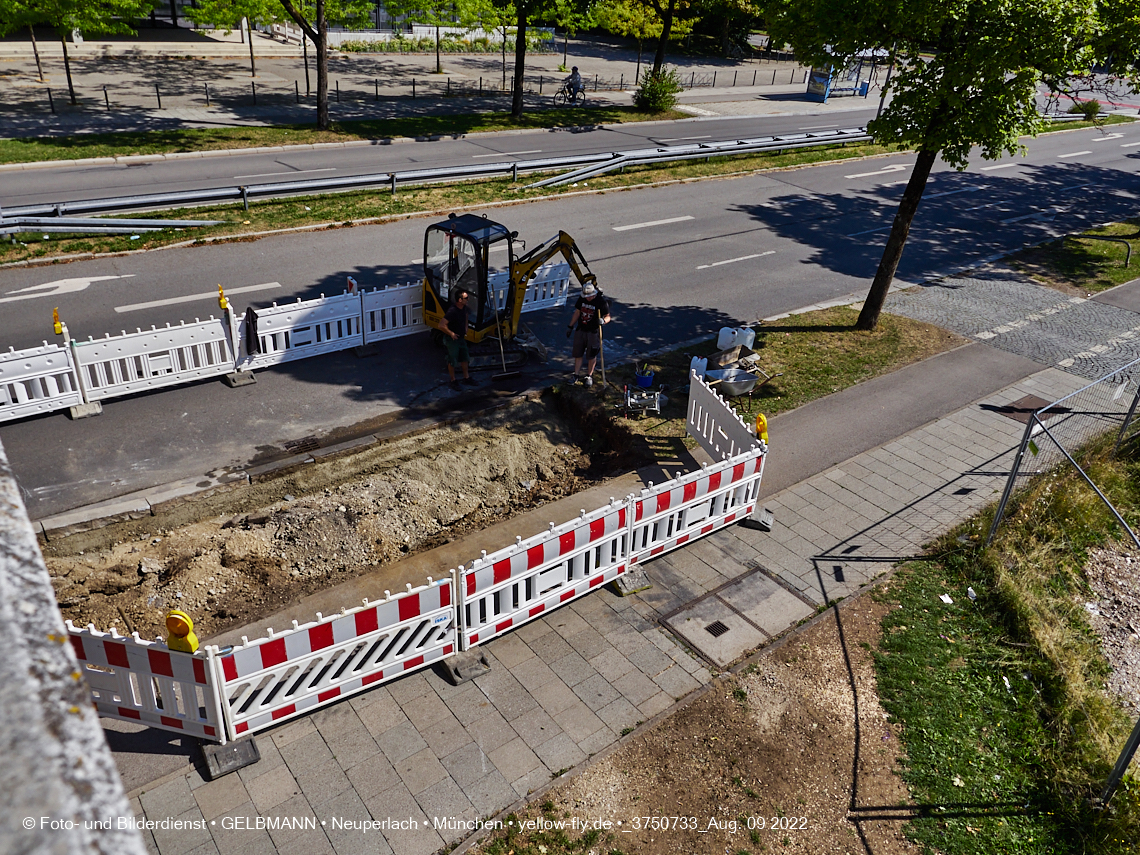 08.08.2022 - Baustelle zur Mütterberatung und Haus für Kinder